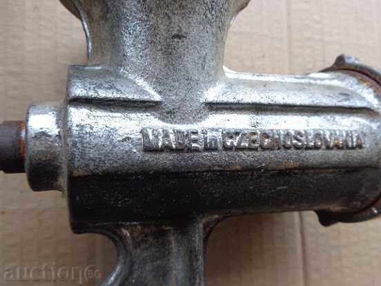 An old machine for grinding meat, meat mincer, Czechoslovakia with price 49.00 BGN | € 25.05 An old machine for grinding meat, meat mincer, Czechoslovakia with price 49.00 BGN | € 25.05