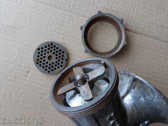 An old machine for grinding meat, meat mincer, Czechoslovakia - 5 An old machine for grinding meat, meat mincer, Czechoslovakia - 5