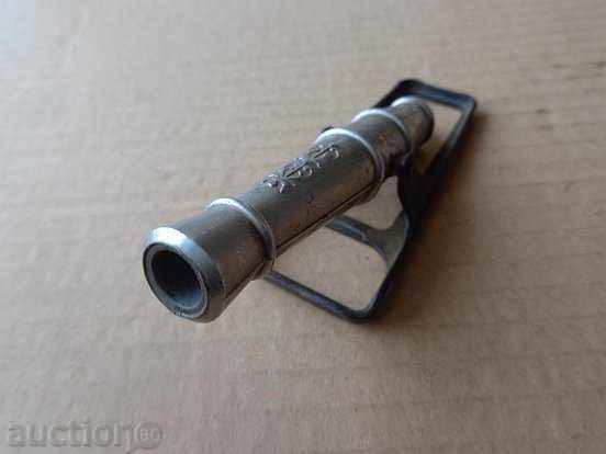 Old Soccer opener with corkscrew, tool, USSR with price 34.00 BGN | € 17.38 Old Soccer opener with corkscrew, tool, USSR with price 34.00 BGN | € 17.38