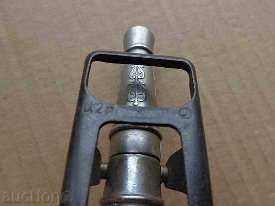Old Soccer opener with corkscrew, tool, USSR - 6 Old Soccer opener with corkscrew, tool, USSR - 6