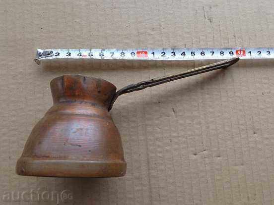 Auction Old copper tin, coffee, baker, copper pot Auction Old copper tin, coffee, baker, copper pot