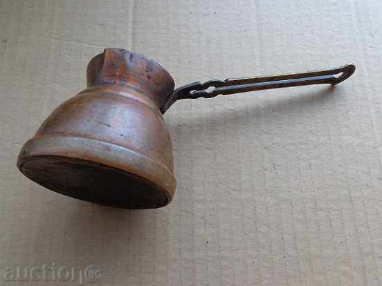 Old copper tin, coffee, baker, copper pot - 7 Old copper tin, coffee, baker, copper pot - 7