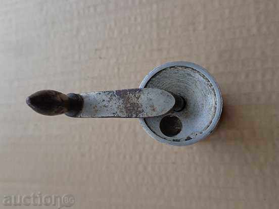 An old aluminum pepper mill, a mill, Bulgaria - 7