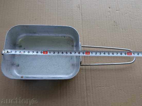 Туристически алуминиев тиган, тиганче, съд с цена € 10.00 | 19.56 лв.