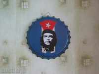 That Guevara Big plate in the shape of a bottle cap