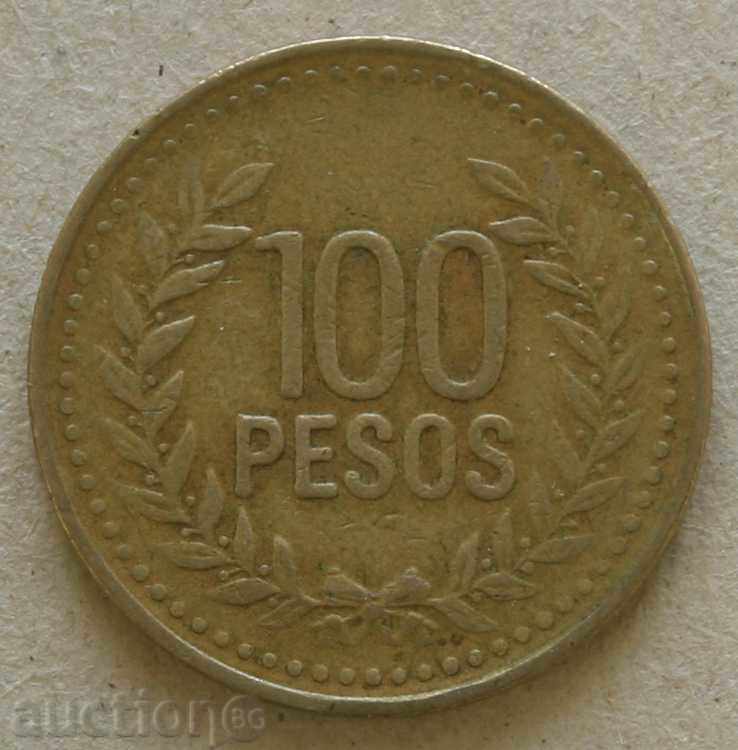 100 pesos 1995 Colombia