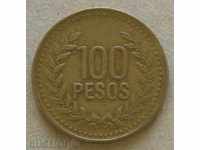 100 pesos 1995 Columbia