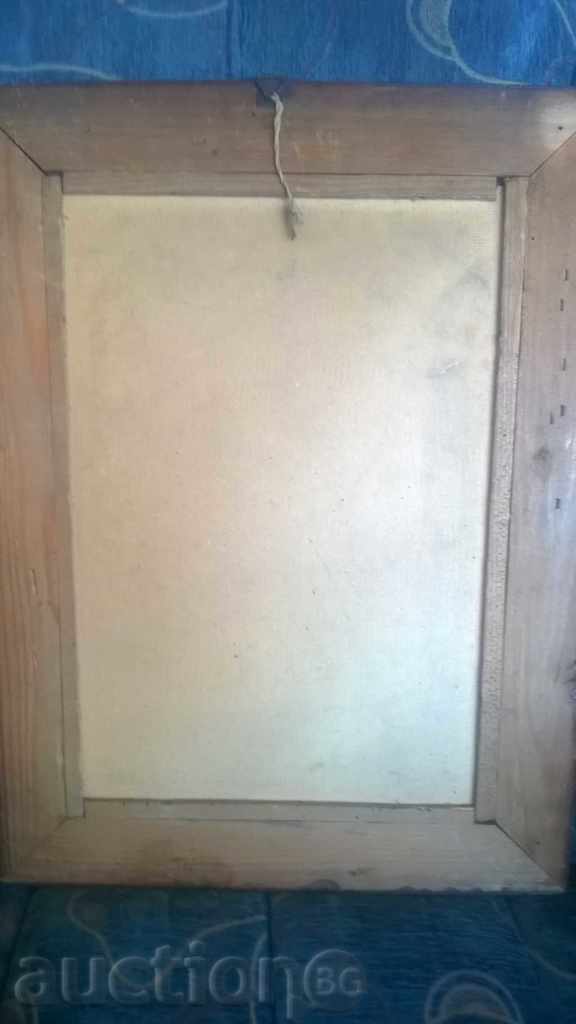 OLD ICON - VIRGIN MARY - LITHOGRAPHY - 6 OLD ICON - VIRGIN MARY - LITHOGRAPHY - 6