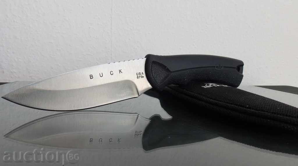 Нож  оцеляване Бук/ Buck 105x220 инокс