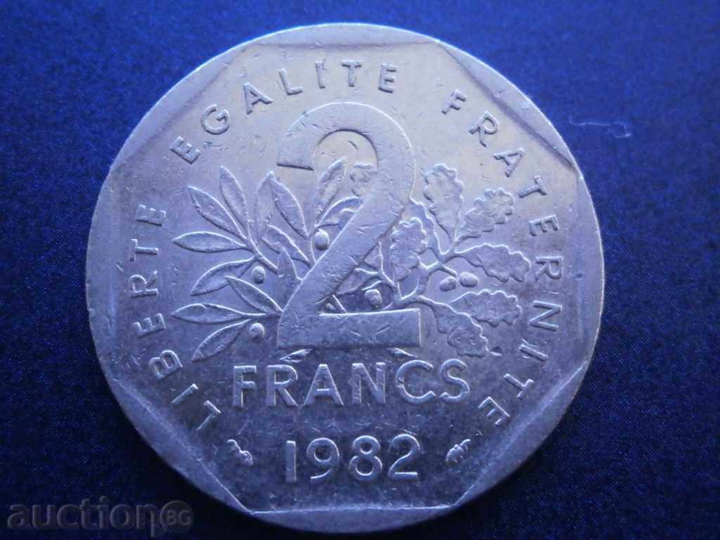 Auction  2 francs 1982