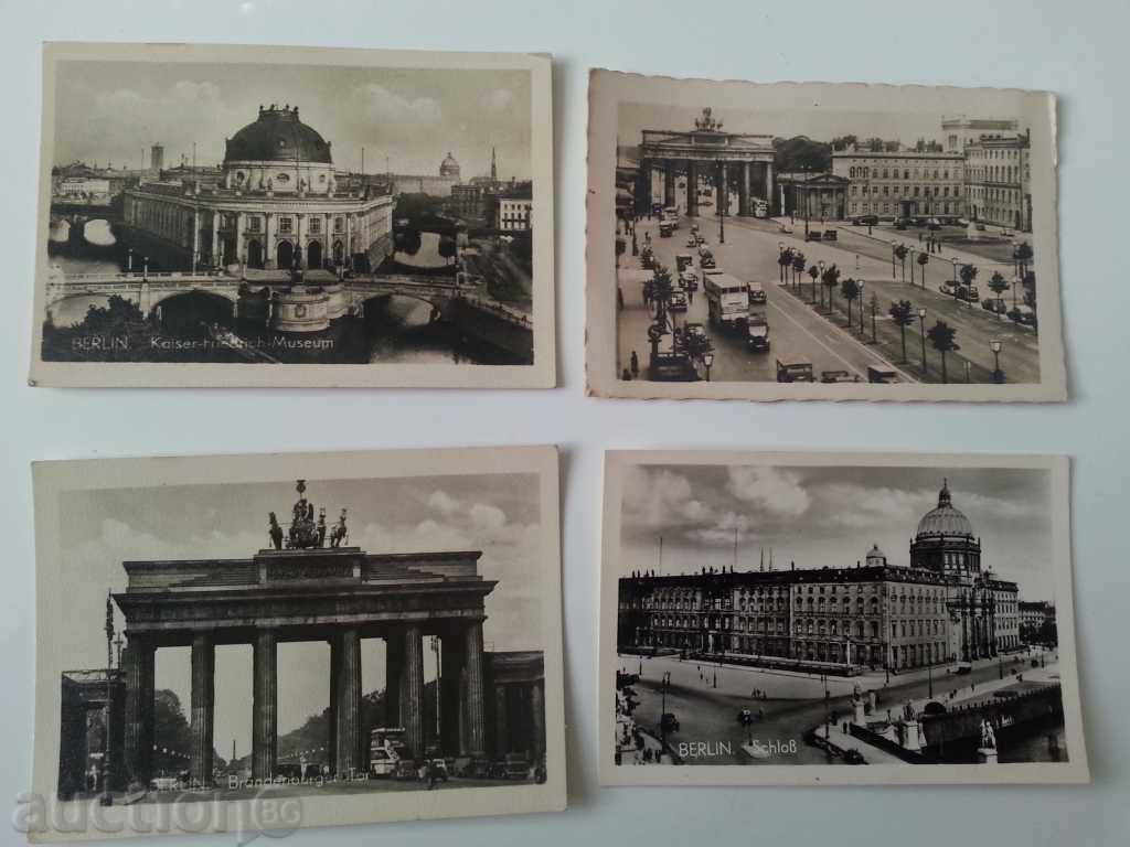 Lot Old Berlin Postcards from the First World War