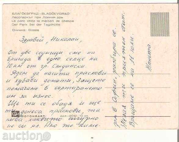 Map Bulgaria Blagoevgrad Forest park at the Hunting House * with price 0.80 BGN | € 0.41 Map Bulgaria Blagoevgrad Forest park at the Hunting House * with price 0.80 BGN | € 0.41