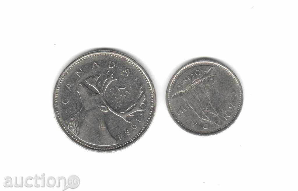 Δημοπρασία 10 CENTA 1969 ΚΑΝΑΔΑΣ. ΚΑΙ 25 ΣΕΝΤ ΚΑΝΑΔΑΣ 1984 Δημοπρασία 10 CENTA 1969 ΚΑΝΑΔΑΣ. ΚΑΙ 25 ΣΕΝΤ ΚΑΝΑΔΑΣ 1984