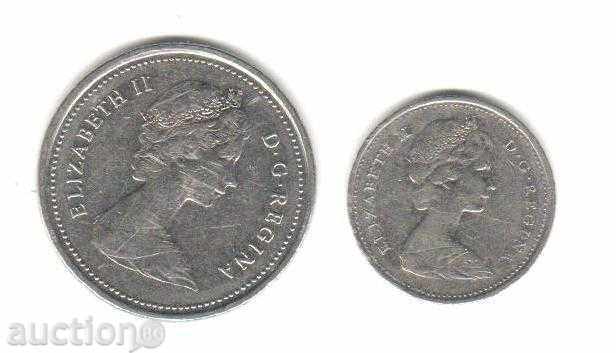 Παράδοση 10 CENTA 1969 ΚΑΝΑΔΑΣ. ΚΑΙ 25 ΣΕΝΤ ΚΑΝΑΔΑΣ 1984 Παράδοση 10 CENTA 1969 ΚΑΝΑΔΑΣ. ΚΑΙ 25 ΣΕΝΤ ΚΑΝΑΔΑΣ 1984