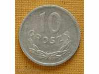 10 πένες 1973 Πολωνία AUNC
