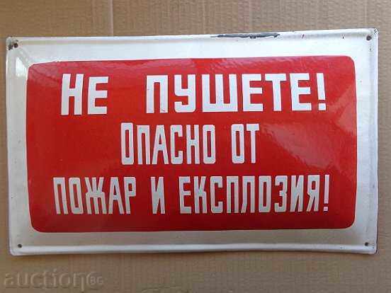 Enamel social plate, plate with price 69.00 BGN | € 35.28 Enamel social plate, plate with price 69.00 BGN | € 35.28