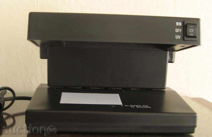 DETECTOR FOR FALSE BANKNOTES (professional) with price 24.50 BGN | € 12.53