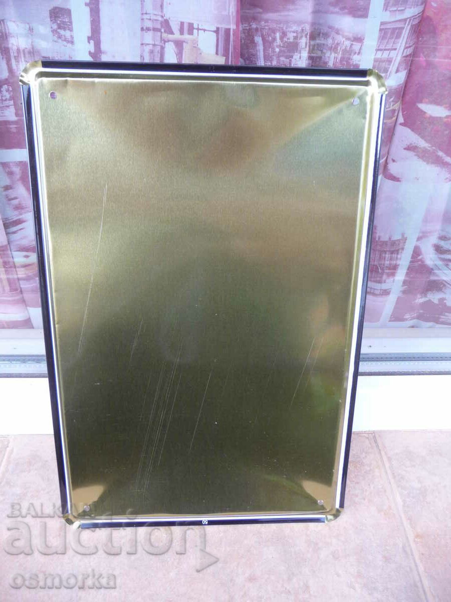 Auction  Metal Plate Erotic Striptease Bar Dance Hearts Queen Betty