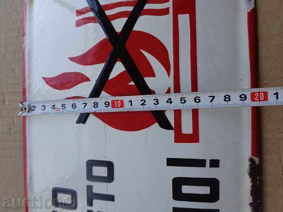 Auction Enamel social plate, plate Auction Enamel social plate, plate