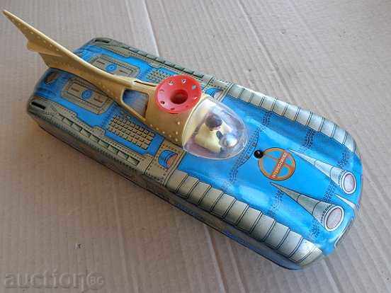 Детска ламаринена играчка космически кораб