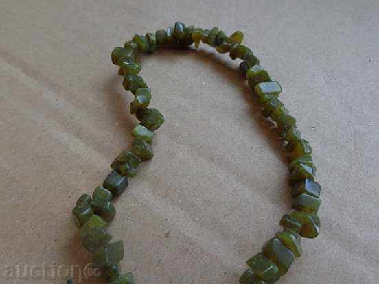 Delivery of Malachite semi-precious stone necklace, pendant, necklace