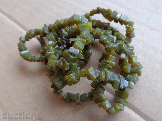 Malachite semi-precious stone necklace, pendant, necklace - 5