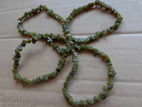 Malachite semi-precious stone necklace, pendant, necklace - 7