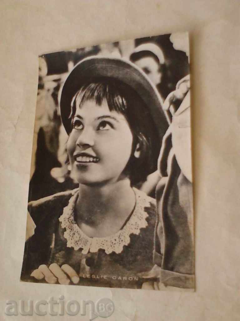 Postcard Leslie Caron