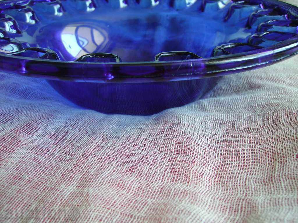 Fruit bowl made of cut glass - 5