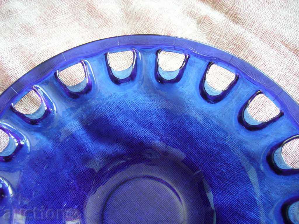 Fruit bowl made of cut glass - 6