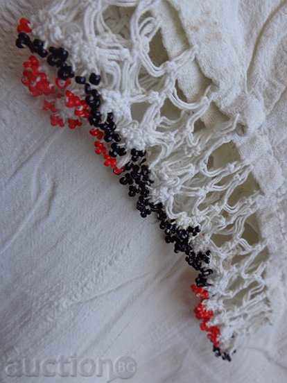 Cămășă de mireasă veche cu margele și dantelă de costum brun, costum - 5