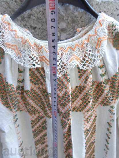 Old bridal shirt with beads, sequins and lace of chees - 6 Old bridal shirt with beads, sequins and lace of chees - 6