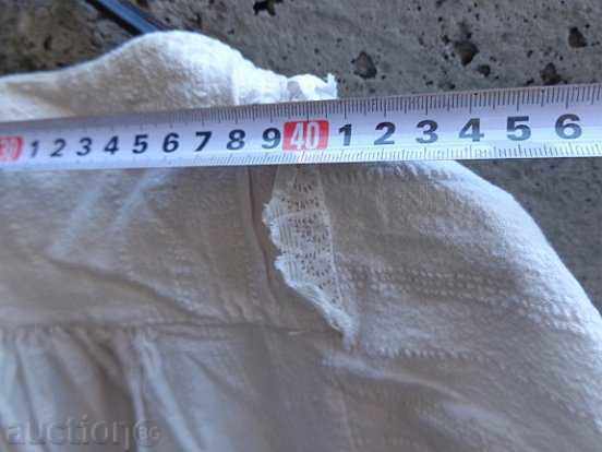 Old bridal shirt with hand embroidery, beads and lace - 7 Old bridal shirt with hand embroidery, beads and lace - 7