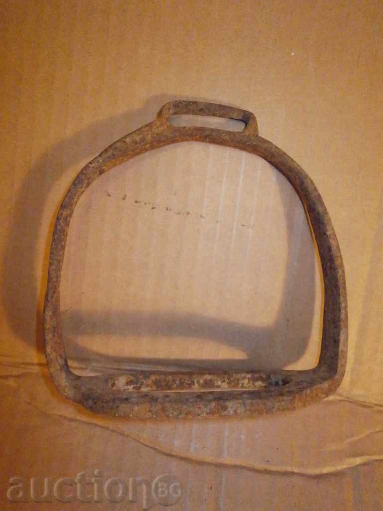 Auction an ancient wrought primitive stirrup Auction an ancient wrought primitive stirrup