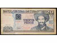 KUBA- 20 pesos -2009g-VF-RARE