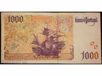 ΠΟΡΤΟΓΑΛΙΑ Πλοία 1000 ESCUDO -1998 -XF-RARE