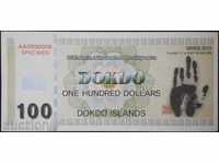 o.DOKDO 100 USD -2013g -UNC-RARE