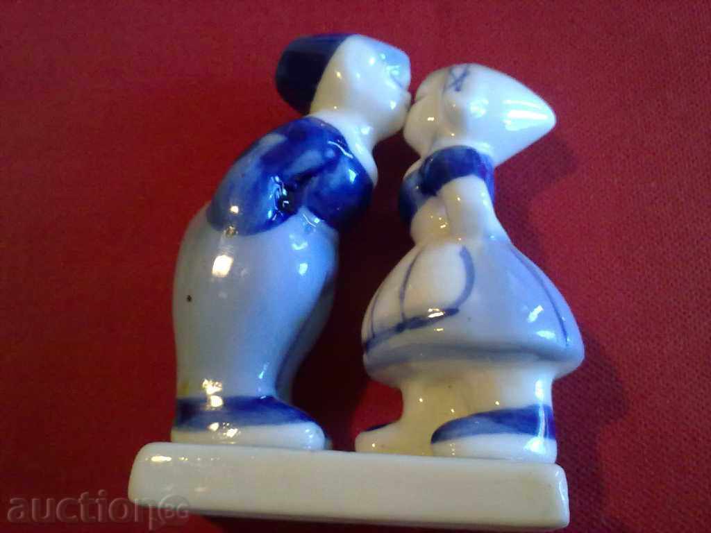 old porcelain figurine with price 15.00 BGN | € 7.67 old porcelain figurine with price 15.00 BGN | € 7.67