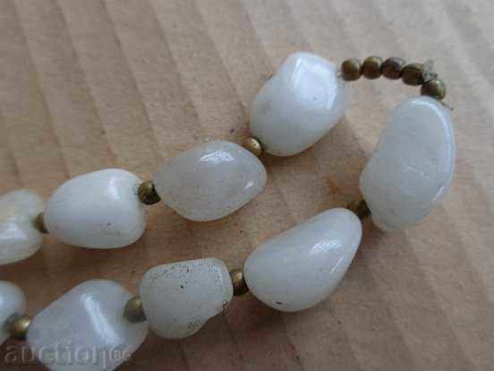 An old necklace made of semiprecious stones, a necklace, a jewel, a jewel with price 32.00 BGN | € 16.36 An old necklace made of semiprecious stones, a necklace, a jewel, a jewel with price 32.00 BGN | € 16.36