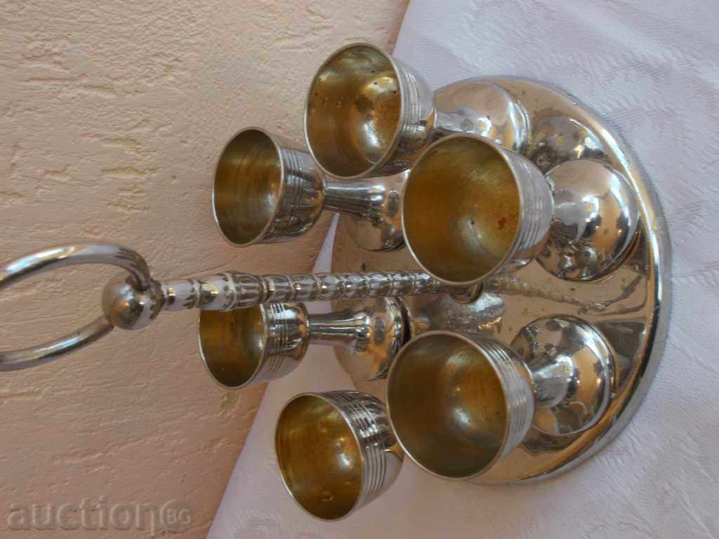 Brass service with price 25.00 BGN | € 12.78 Brass service with price 25.00 BGN | € 12.78