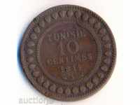 Tunis 10 centimeters 1914 years