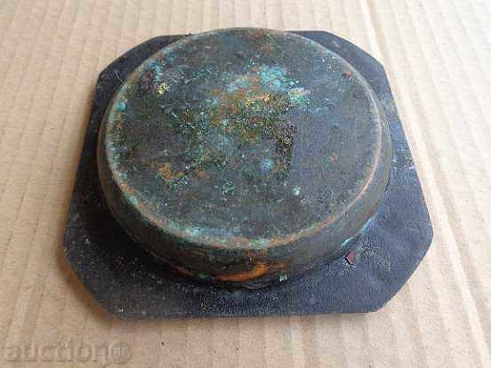 Old metal ashtray, cigarette, cigar, cigar - 7 Old metal ashtray, cigarette, cigar, cigar - 7