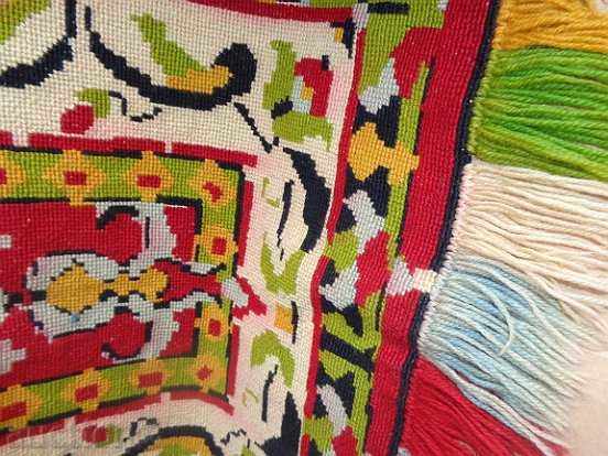 Old hand-woven wall mover, carpet rug - 5 Old hand-woven wall mover, carpet rug - 5