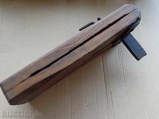 An old tool, a wooden spatula for the jerk, a wooden vise with price 94.00 BGN | € 48.06 An old tool, a wooden spatula for the jerk, a wooden vise with price 94.00 BGN | € 48.06
