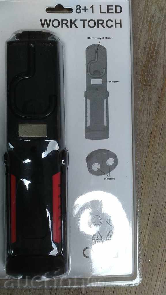 Working 8+ 1 LED Lamp with Crystal Elements + Projector with price 18.00 BGN | € 9.20 Working 8+ 1 LED Lamp with Crystal Elements + Projector with price 18.00 BGN | € 9.20