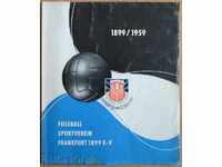 Football Book - 60 Years Eintracht Frankfurt 1899-1959