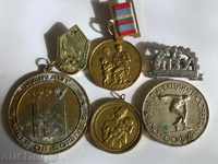 μετάλλια Lot, μετάλλια, κονκάρδες