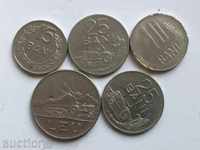 5 бр.румънски монети