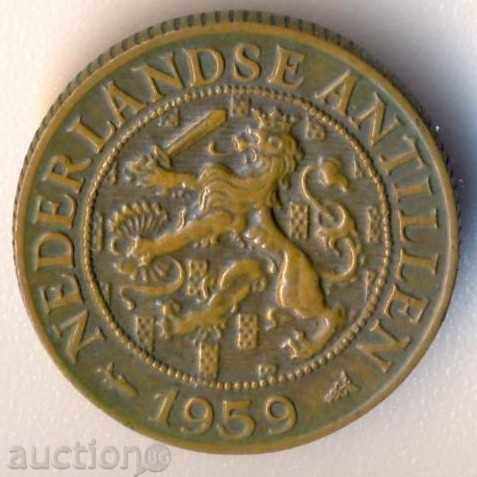 Ολλανδικές Αντίλλες 1 σεντ 1959