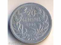 Chile 20 centavos 1925
